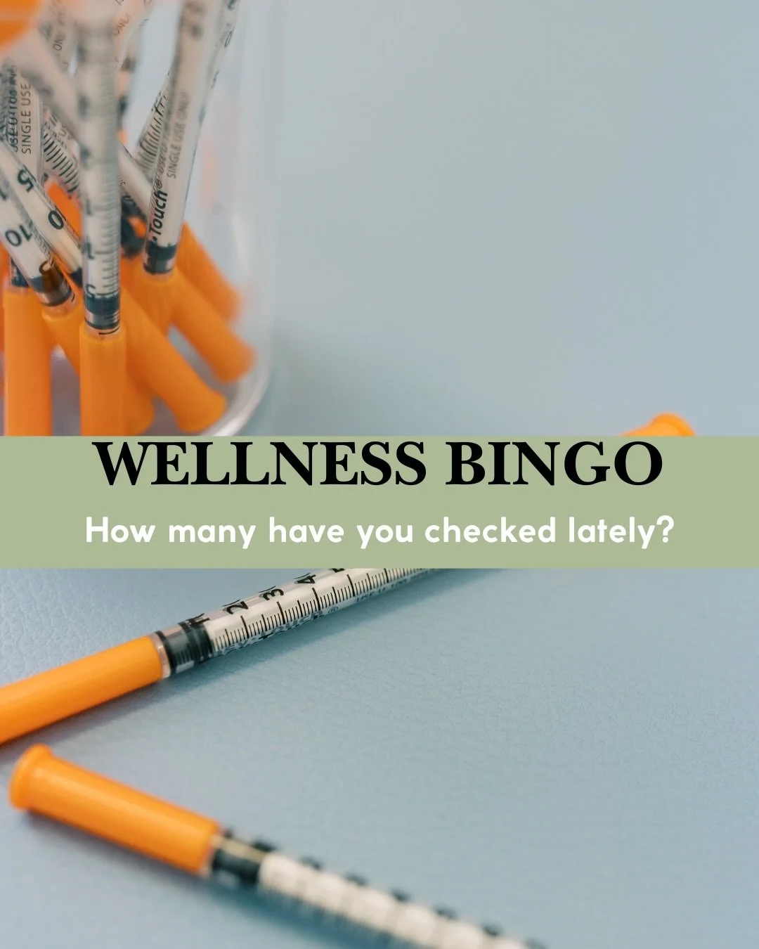 Be honest&hellip; are you winning or struggling? 

Swipe through our wellness bingo and see where you stand.

Ready to feel your best? Come in and let&rsquo;s get started