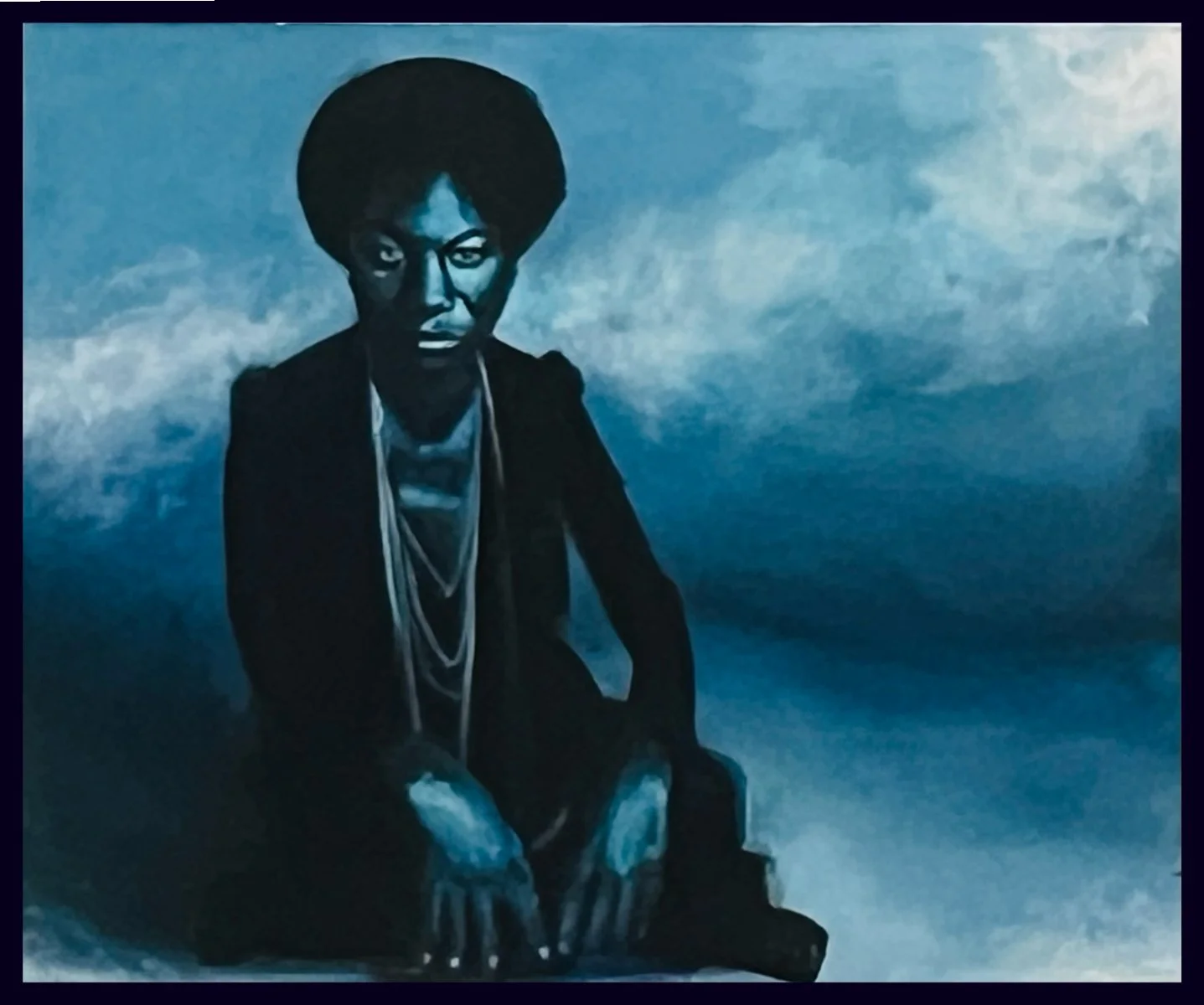 "Backlash Blues"
Jojo Colquitt
36" X 24"
Acrylic on Canvas 
