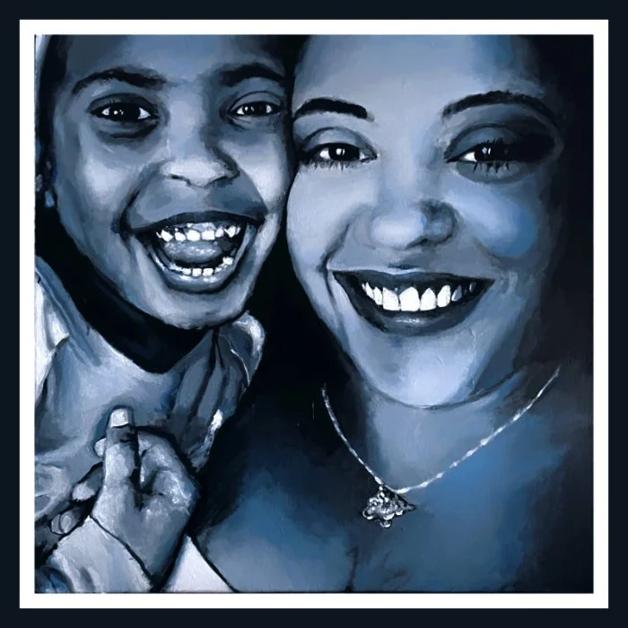 "Anna and Child"
Jojo Colquitt
24" X 24"
Acrylic on Canvas 