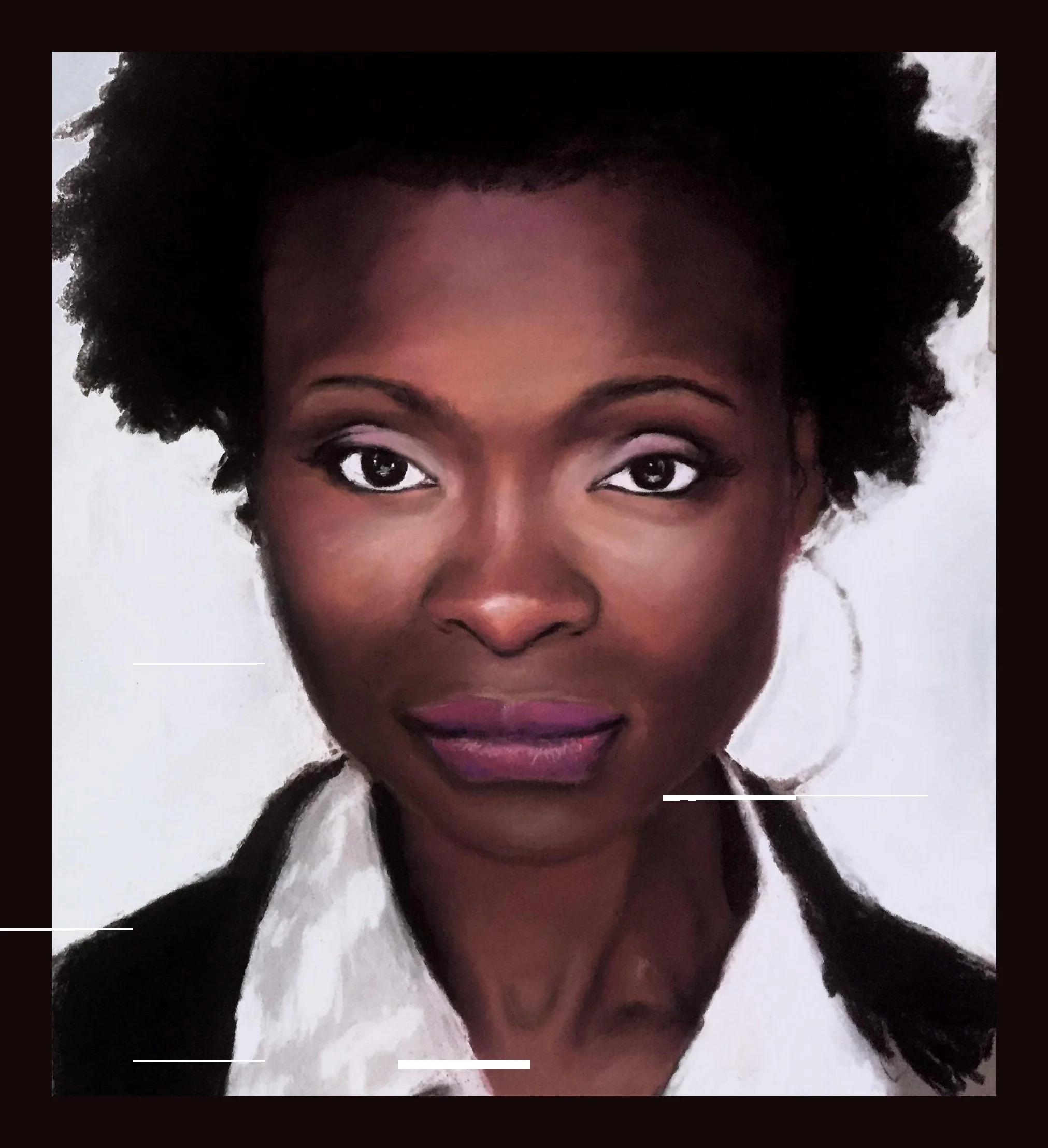 Ajria
Jojo Colquitt
16 X 20
Pastel on Pastel paper
NFS