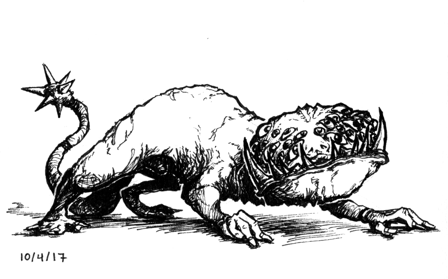 Inktober 2017: Day 4