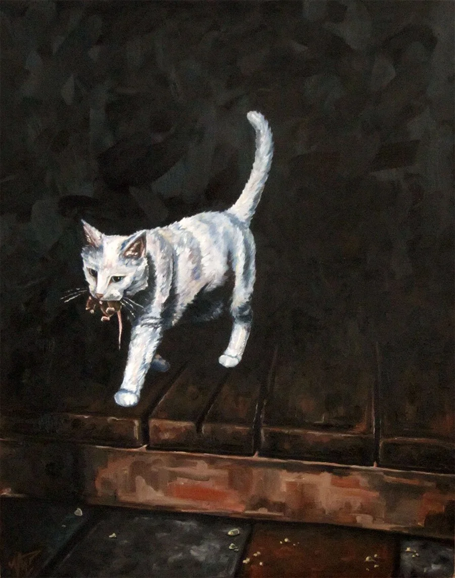 "Present"
28" x 22"
Oil on Canvas
2013
