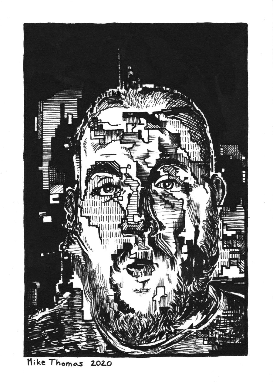 “Portrait 5”
7” x 5”
Ink on Paper
September 2020