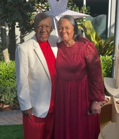 Ray and Wife Dorothy at Formal Event
