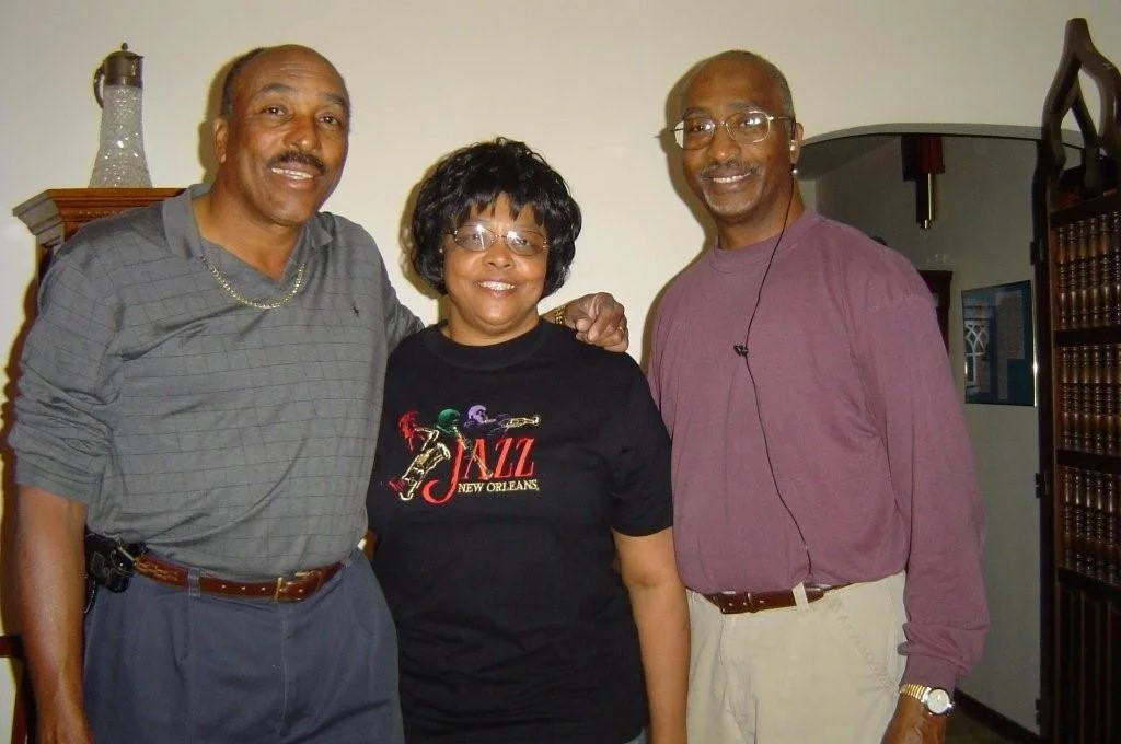 Palmer with Siblings, Marsha and Alan