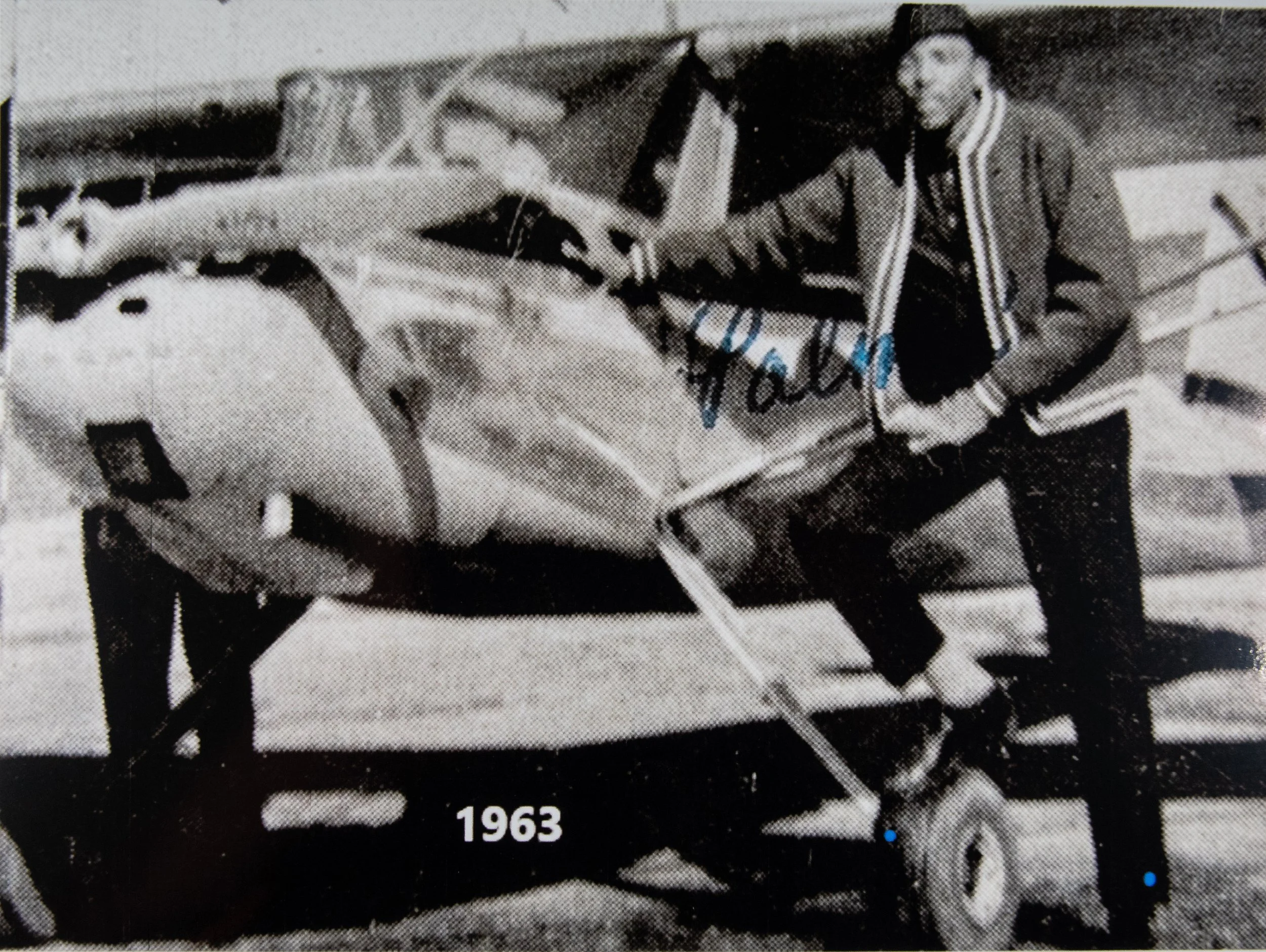 Sullins with Plane He Learned to Fly at Age 10