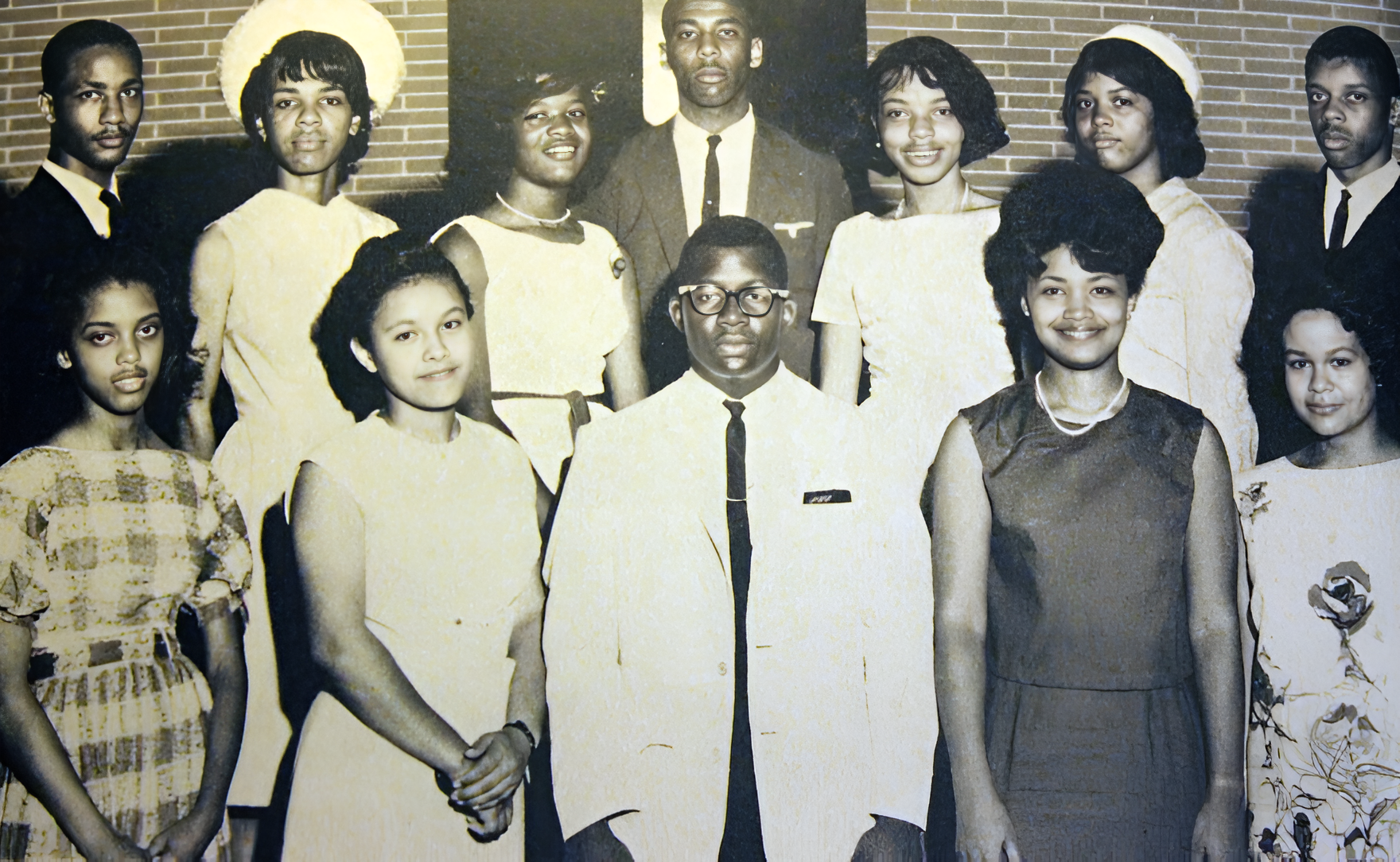 The Tuskegee 12 Who Integrated Alabama Schools, Palmer's Sister Marsha, Back Row 2nd from Right