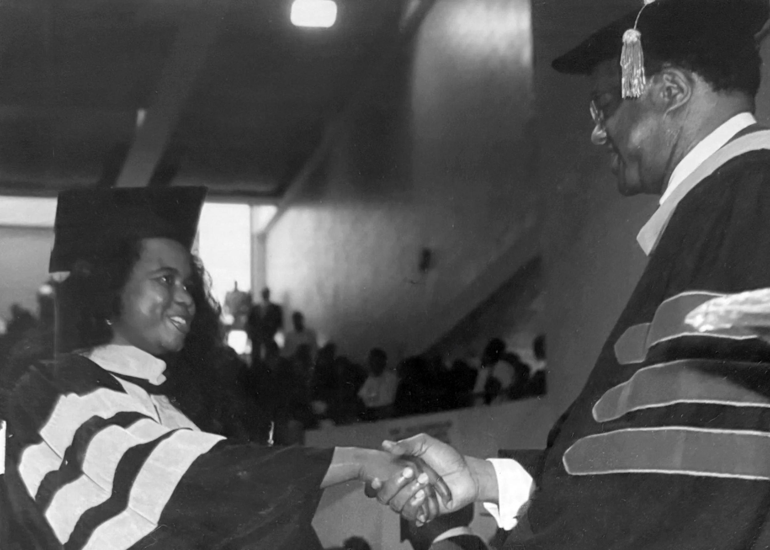 Marian's Daughter, Michelle, Receiving Doctor of VetMed