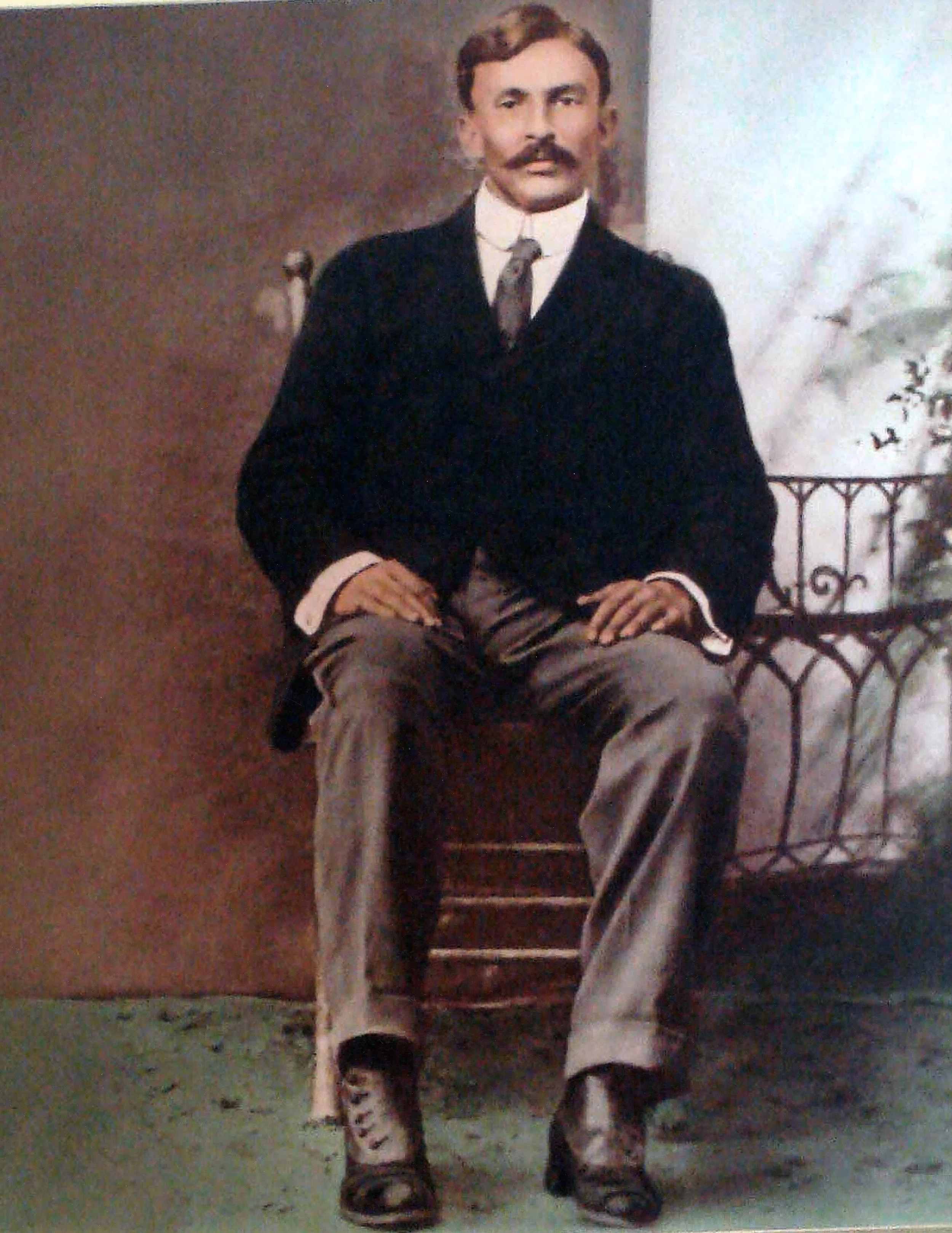 Gerald's Paternal Grandfather, Theodore (T.O.) Billes as a Young Man
