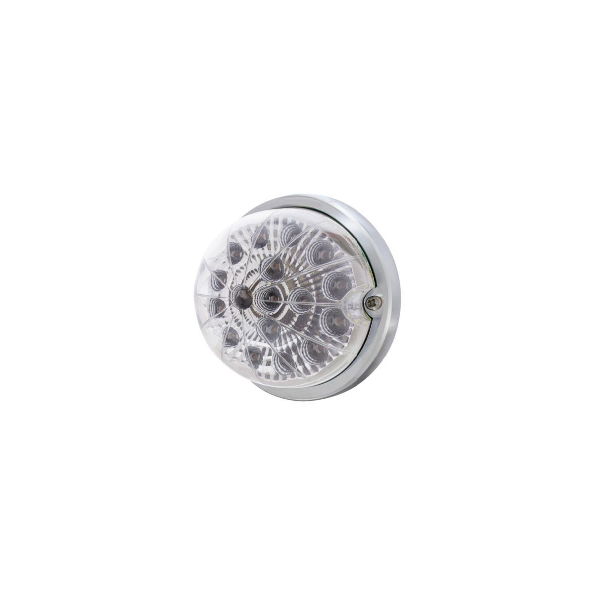 17 LED Dual Function Watermelon Clear Reflector Flush Mount Kit