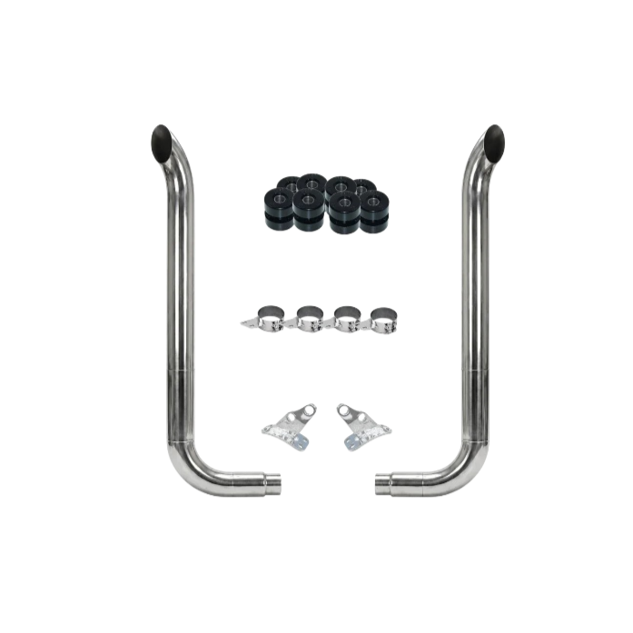 7 Inch Turn Out Complete Exhaust Kit w/90 Degree Pickett Elbows