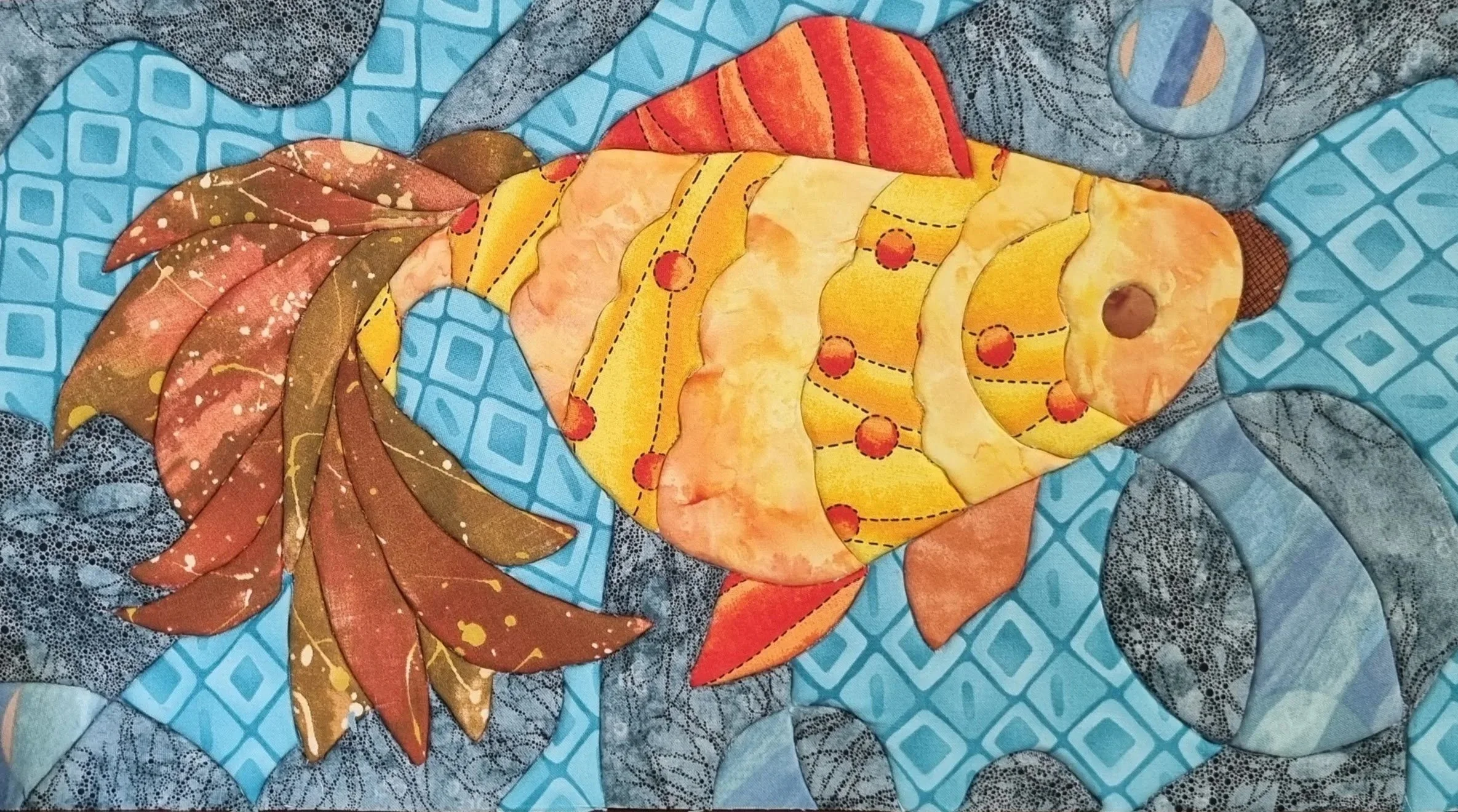 Kinusaiga - no-sew applique