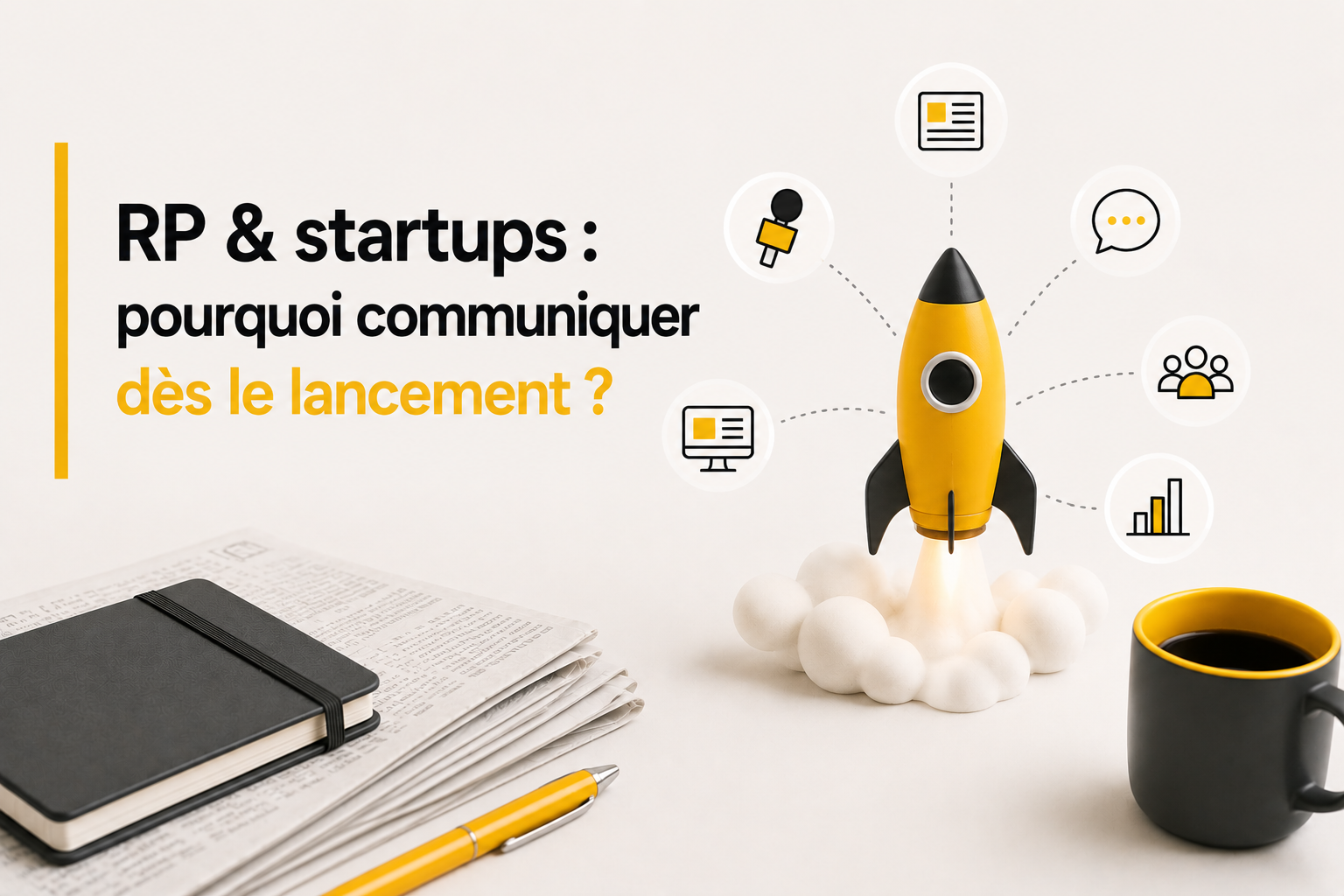 RP &amp; startups : pourquoi communiquer dès le lancement ?