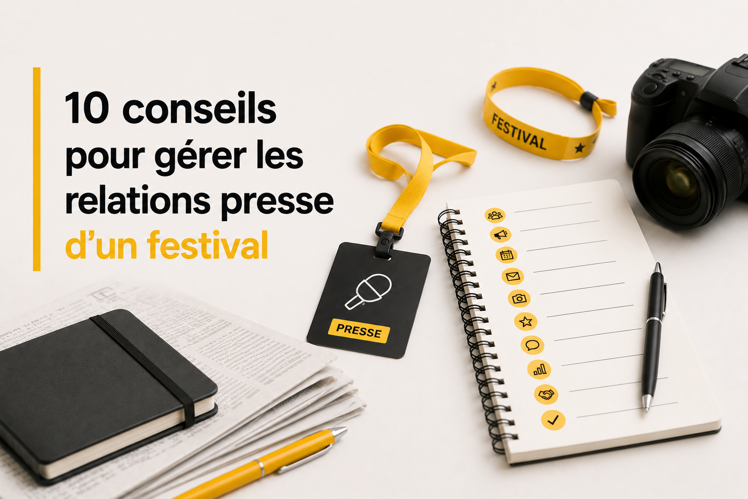 10 conseils pour gérer les relations presse d’un festival