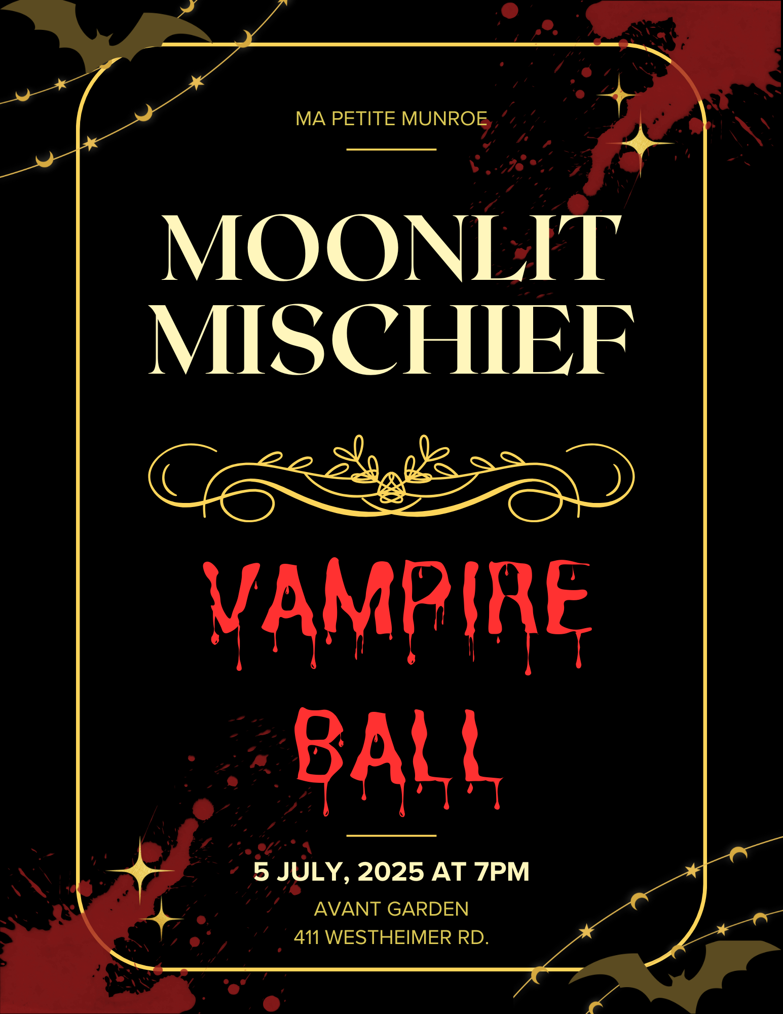 Moonlit Mischief: Vampire Ball