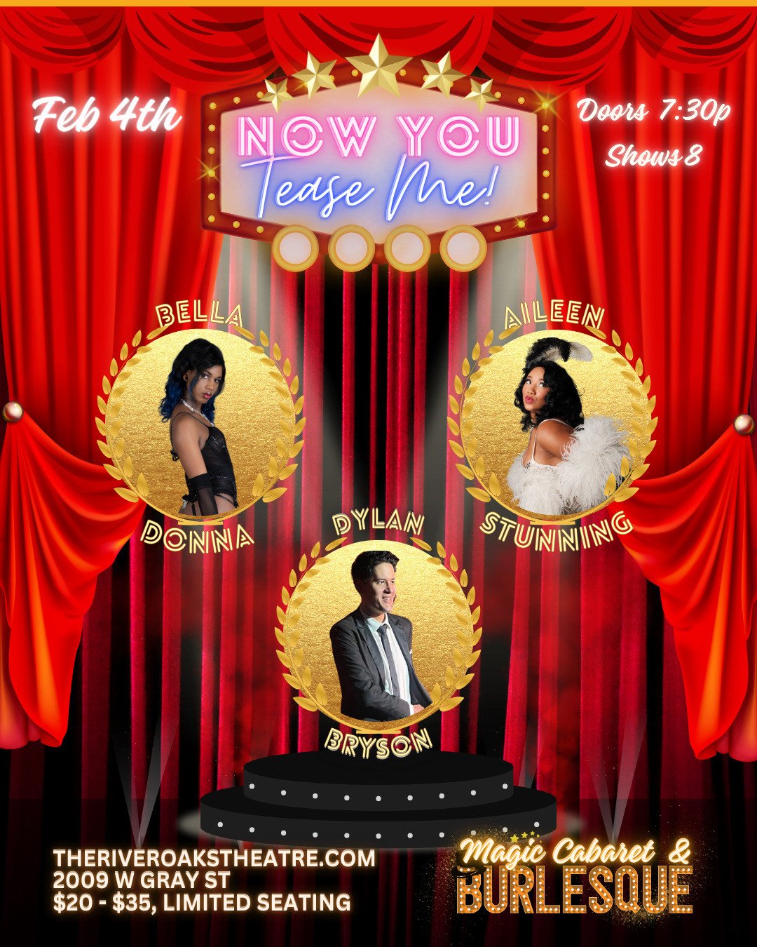 Now You Tease Me: River Oaks