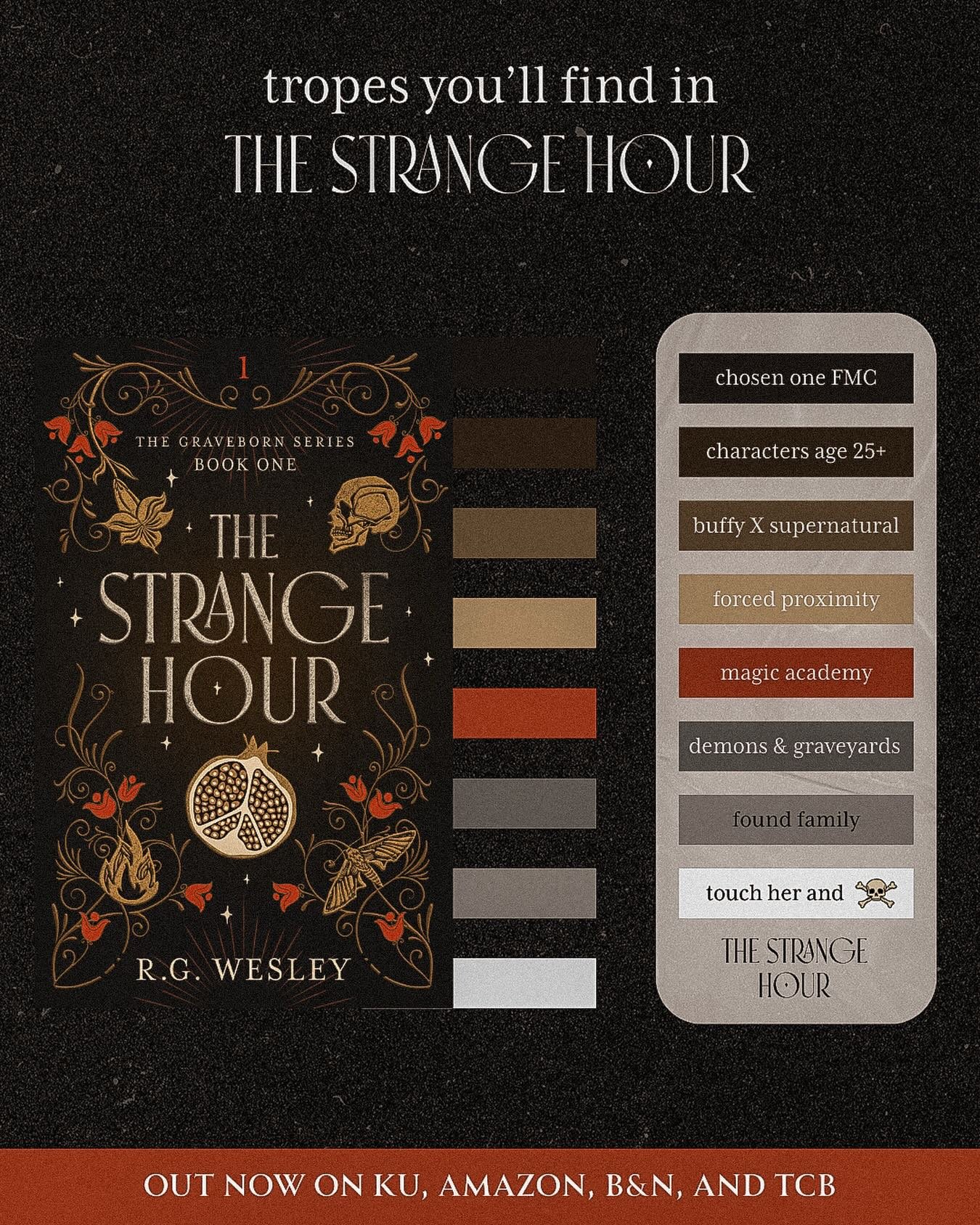 Tropes you&rsquo;ll find in TSH: 

🖤chosen one FMC 
🖤characters aged 25+
🖤Buffy X supernatural 
🖤forced proximity 
🖤demons and graveyards 
🖤found family 
🖤touch her and 💀

🌙 for fans of LEGENDBORN and NINTH HOUSE 

FULL BLURB 👇🏼

Seph Hart