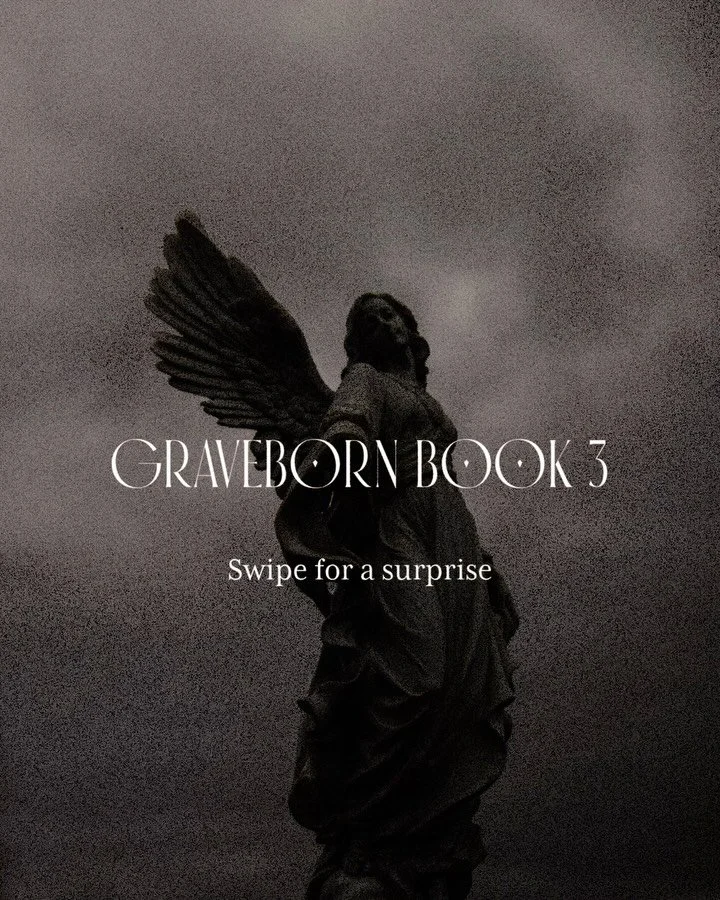 Swipe for a surprise.

Graveborn Book 3, coming to you early 2027. 

Trust me on this one, it&rsquo;s worth the wait! 
&bull;
&bull;
&bull;
&bull;
#thegravebornseries #indieauthor