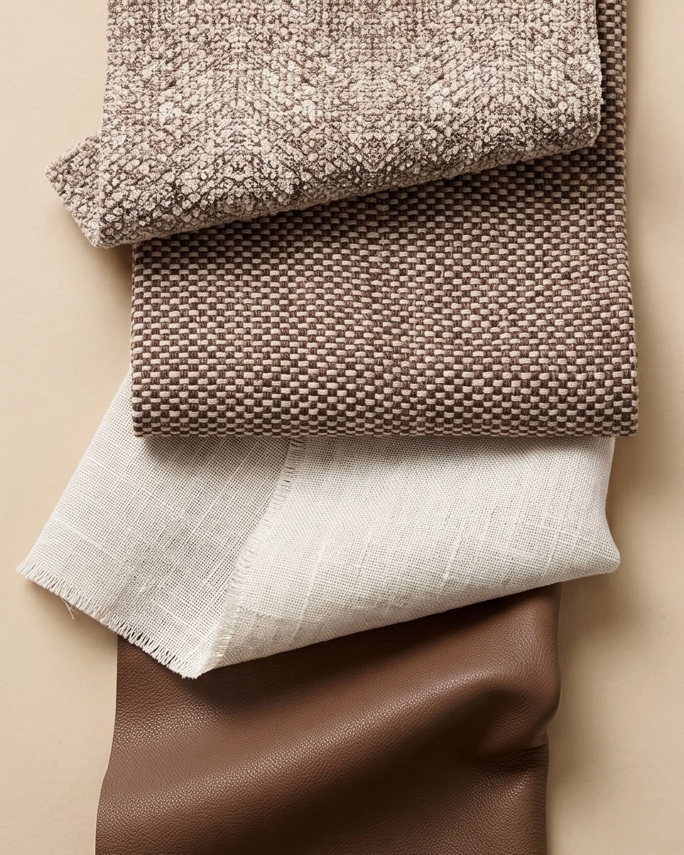 Tonos crudos, beiges c&aacute;lidos, chocolates y tierras se combinan con la riqueza textural del lino, el boucl&eacute; y las pieles. Una paleta natural donde el color y la materia aportan profundidad y car&aacute;cter a cada espacio.

Descubre las 