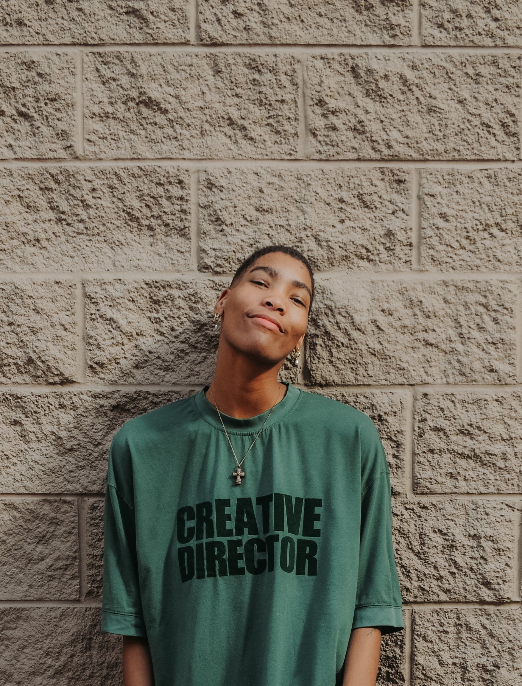 christian summer camp counselor smiling