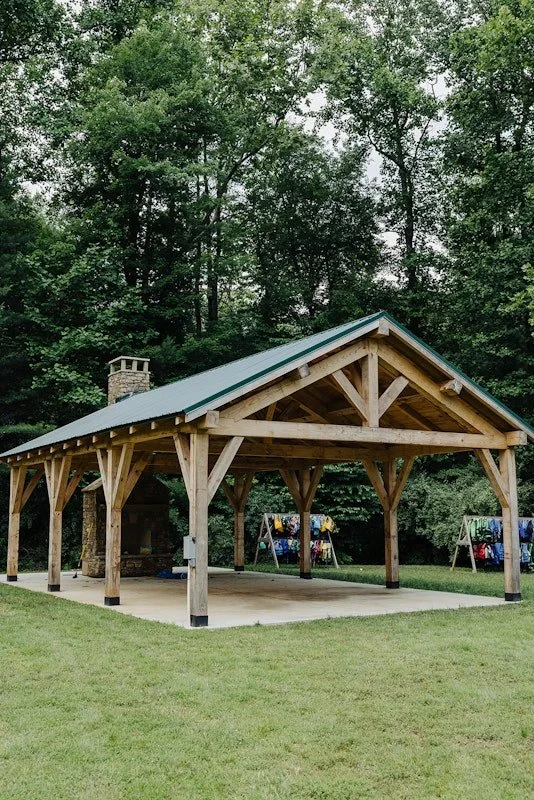 Waterfront pavilion.