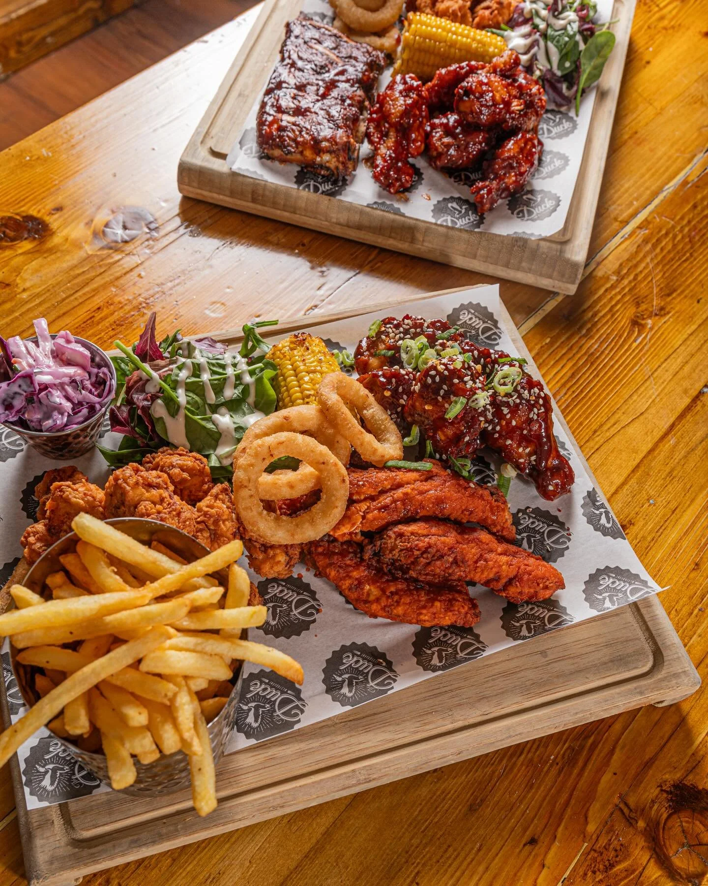Sunday Sharers 🍴 

Feed the family from as little as &pound;10pp

Get ready to feast the day away, with discounted sharing platters from 12pm - every Sunday!