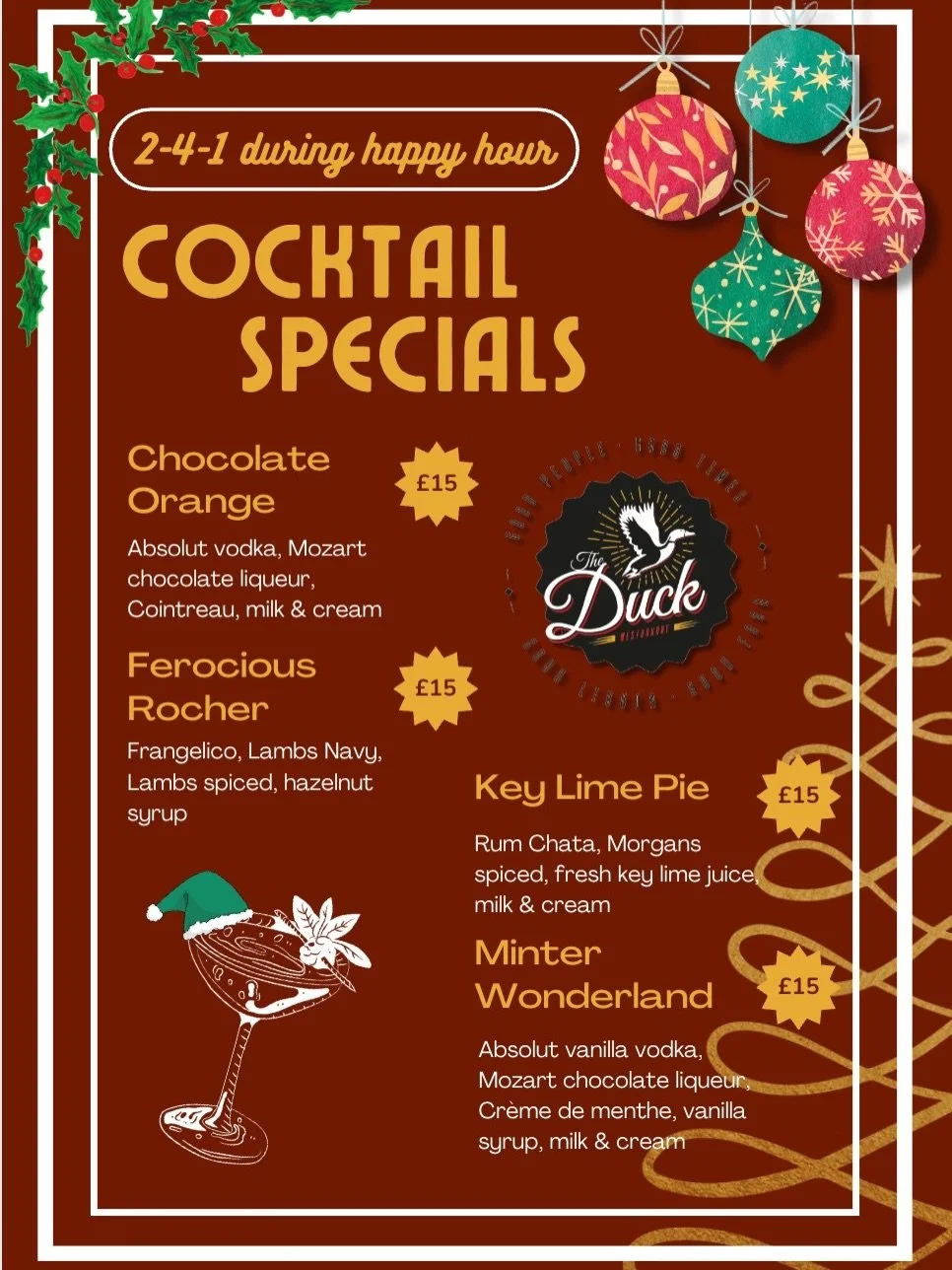 We&rsquo;ve got that festive feeling 🍸