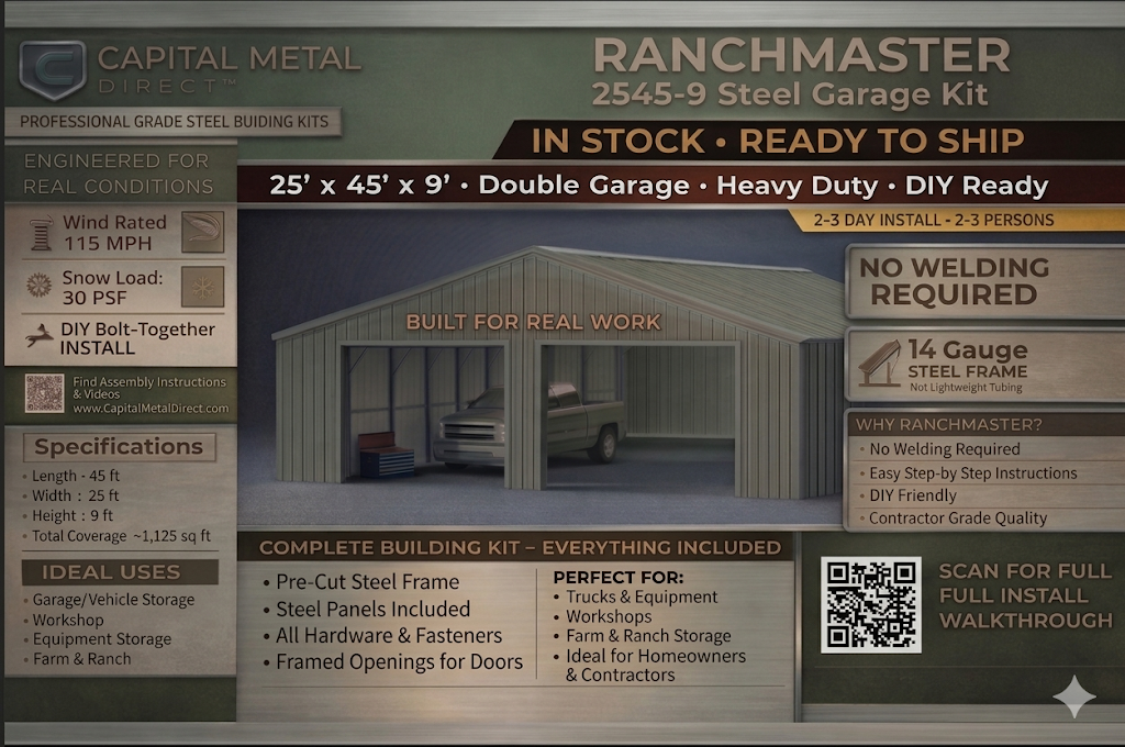 RanchMaster 25x45x9