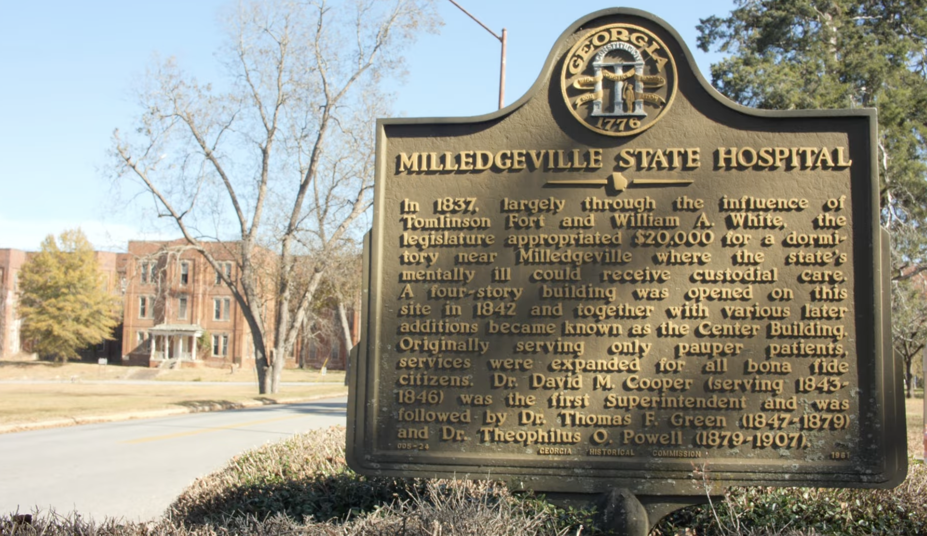 Central State Hospital Construction Plans