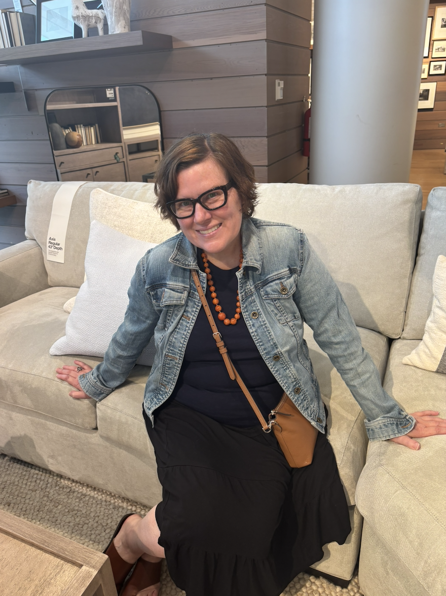 Behind Interior Made: Elizabeth Crafton 