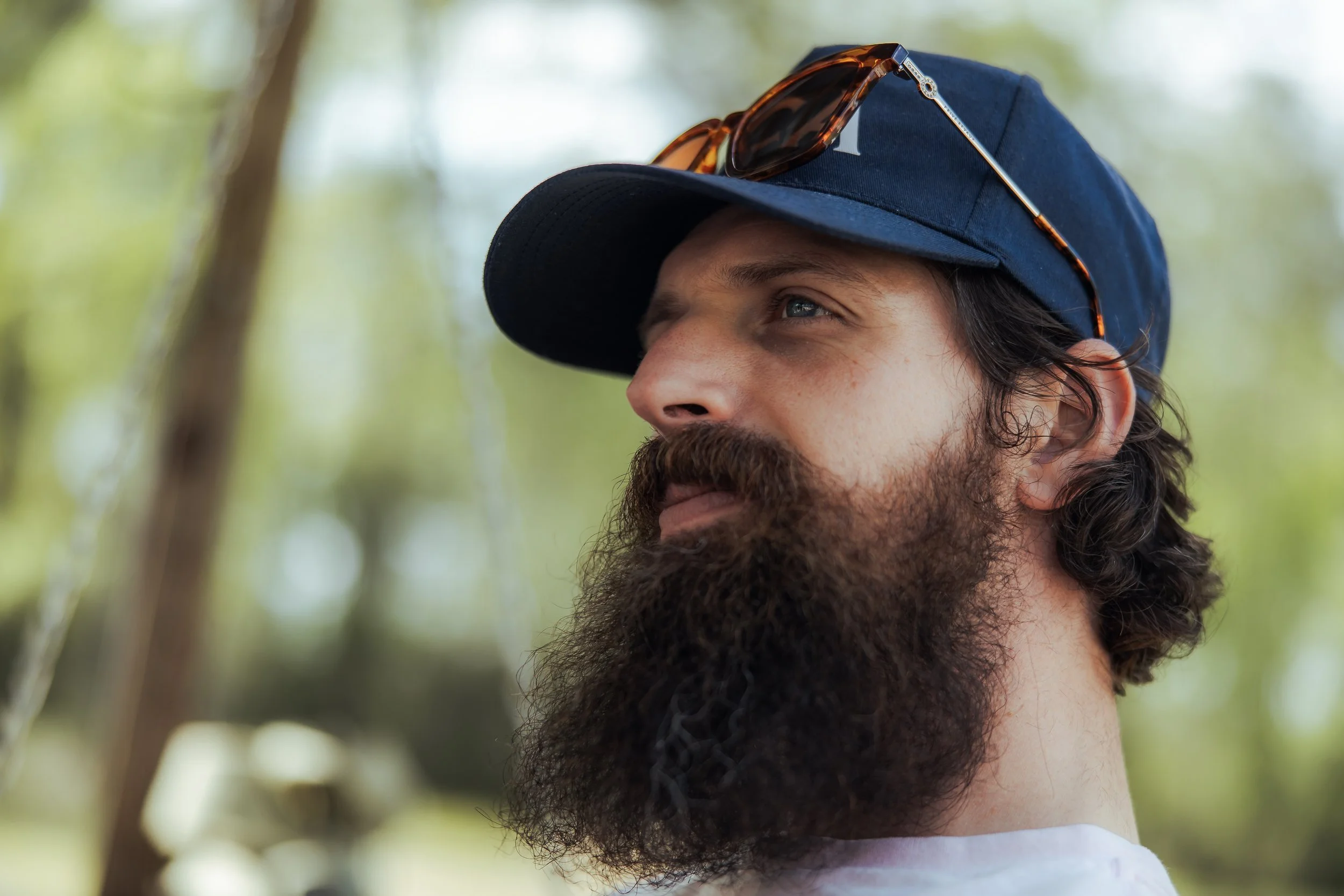Outdoor three-quarter portrait of Daniel.
