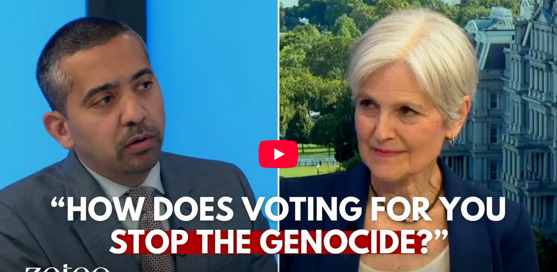Mehdi Hasan interviews Jill Stein | EXCLUSIVE