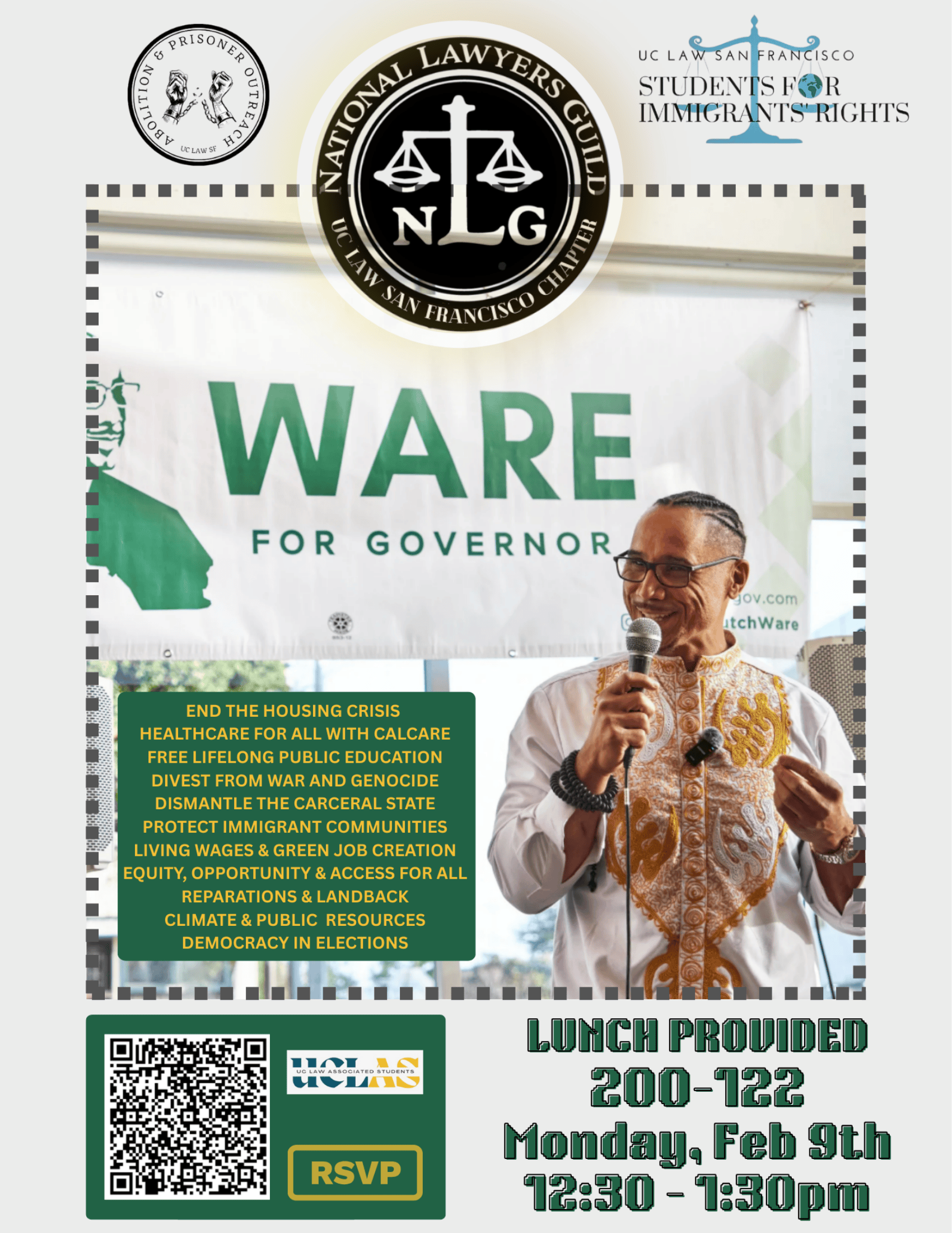 Butch Ware AT UC Law San Francisco