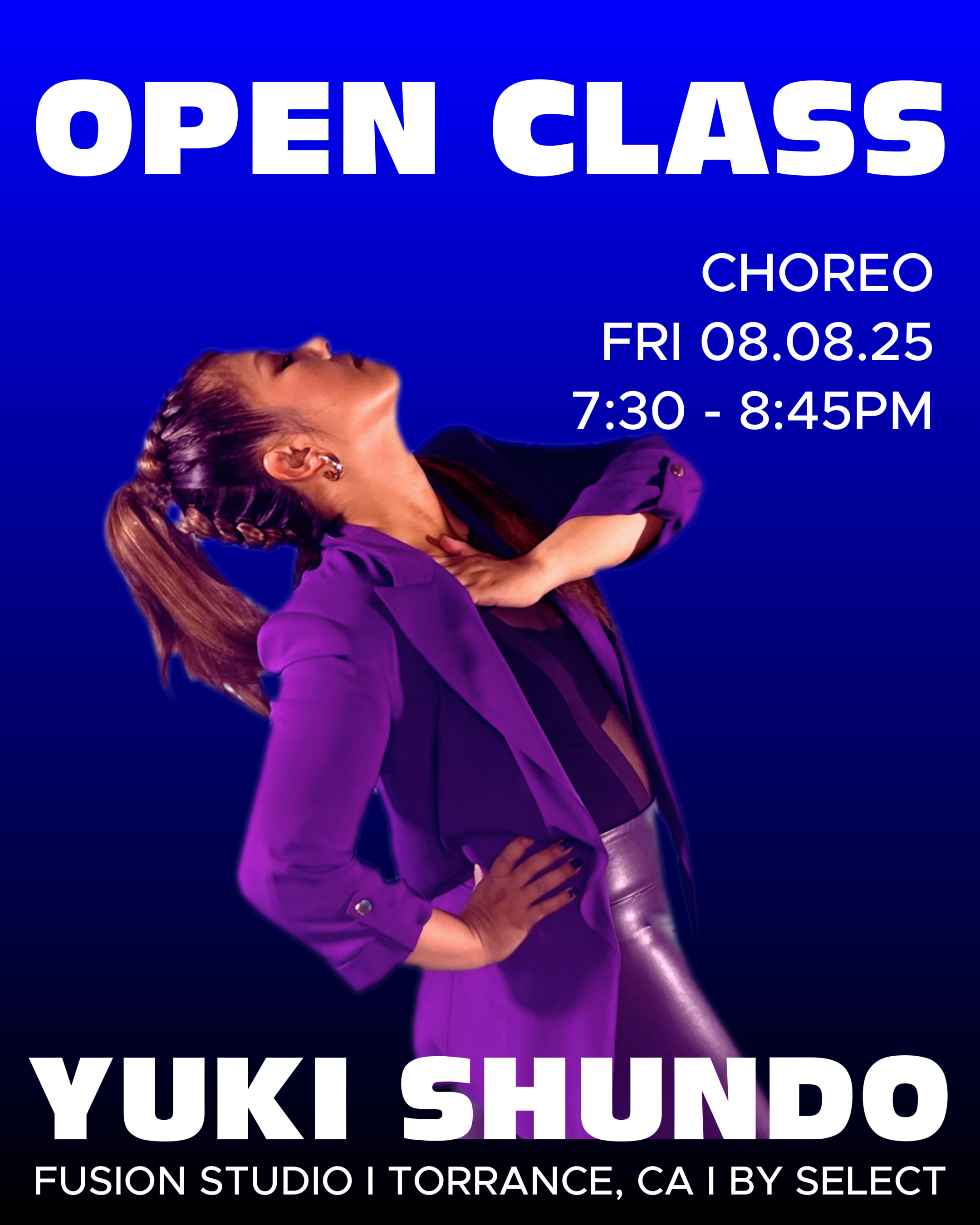 Open Class by Yuki Shundo