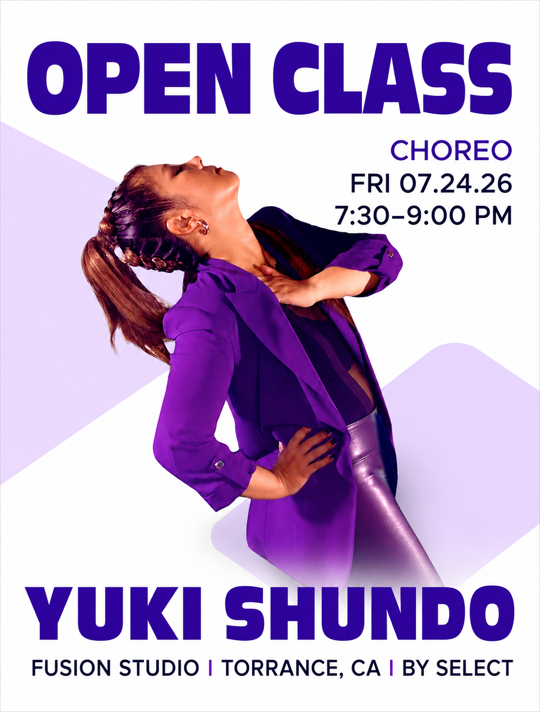 OPEN CLASS by YUKI SHUNDO