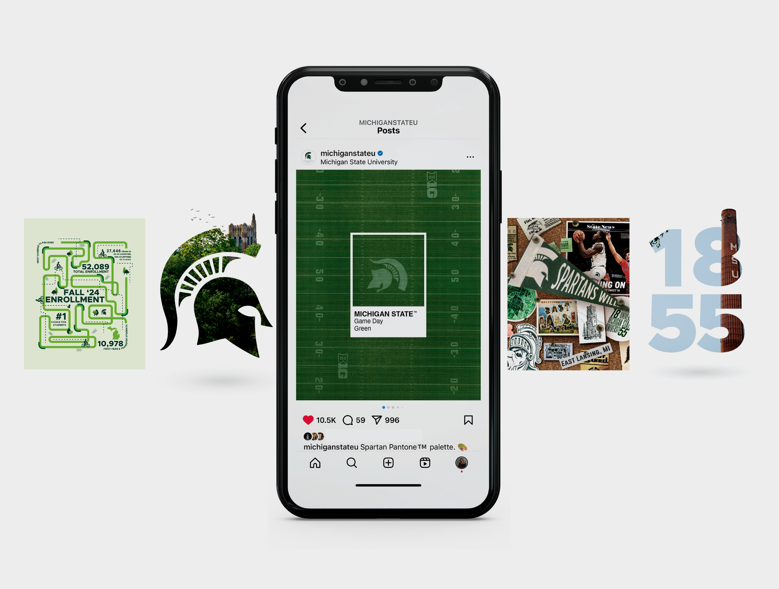 Michigan State Social Media