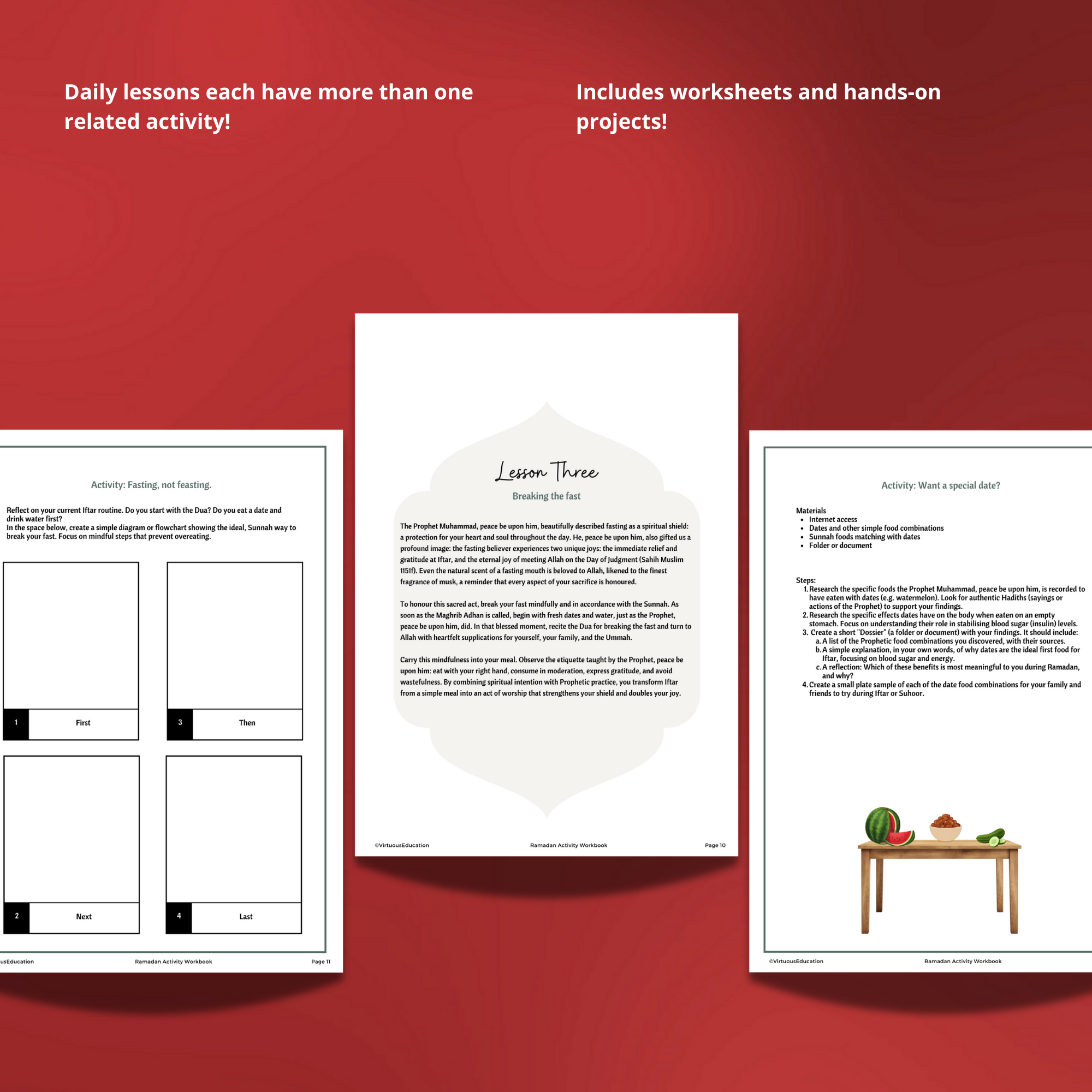 Lessons for Teens Ramadan