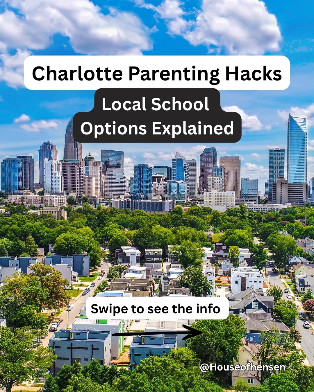 📚 Charlotte school options explained.  If you&rsquo;re new to Charlotte (or just entering the school years), figuring out school options can feel overwhelming.  I know it did for me! 

Traditional, magnet, charter, private, homeschool&hellip; there 