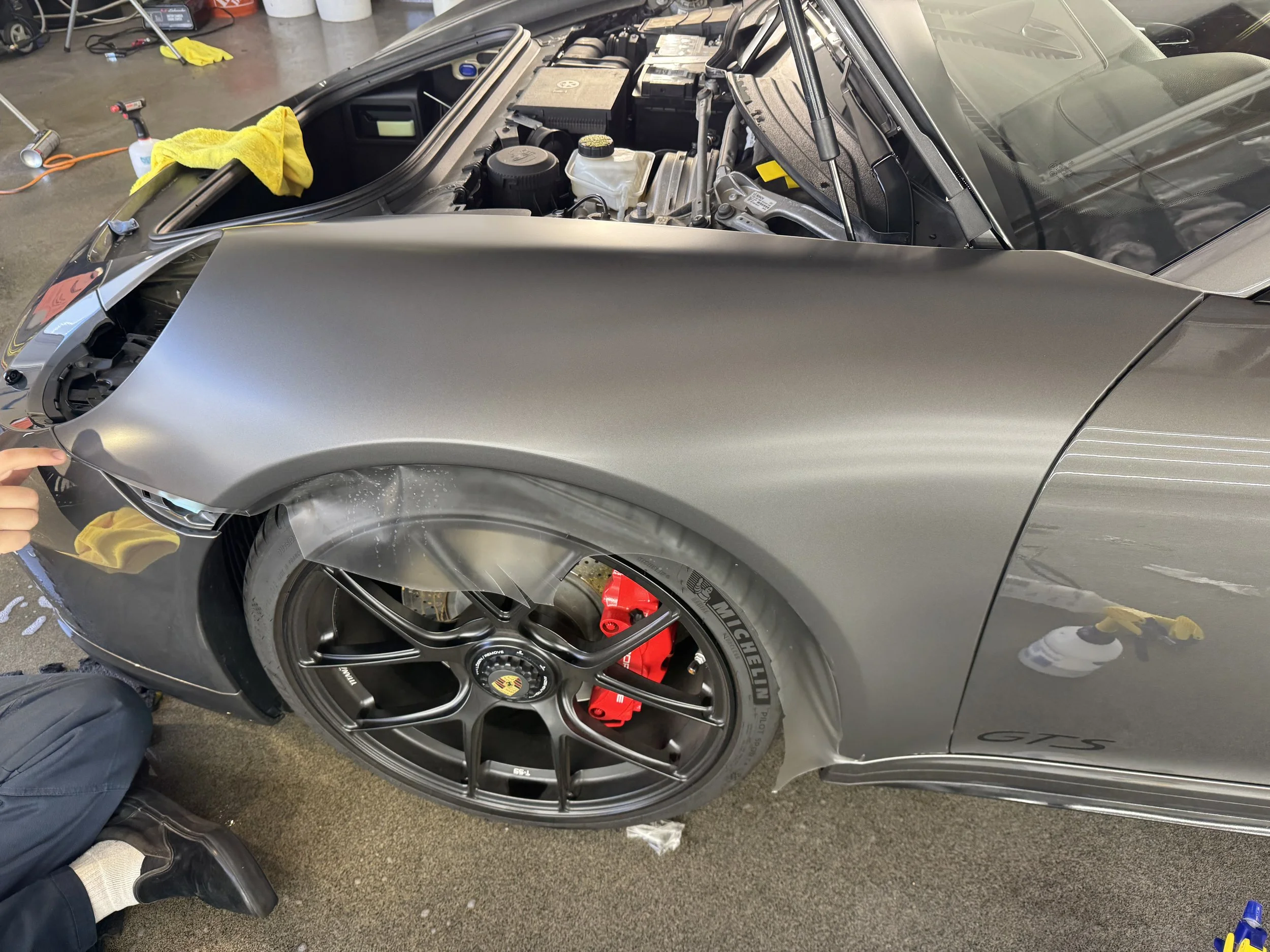 Porsche GTS Matte Fender Side View.jpg