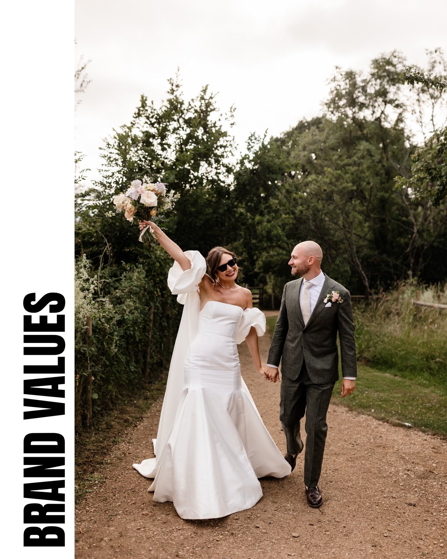 BRAND VALUES 💕⚡️✌🏻

A while ago a couple didn&rsquo;t book me because I didn&rsquo;t have a vision for their photos.

And honestly?
That&rsquo;s the whole point.

I don&rsquo;t turn up with a script, a shot list or a Pinterest board.
I&rsquo;m not 