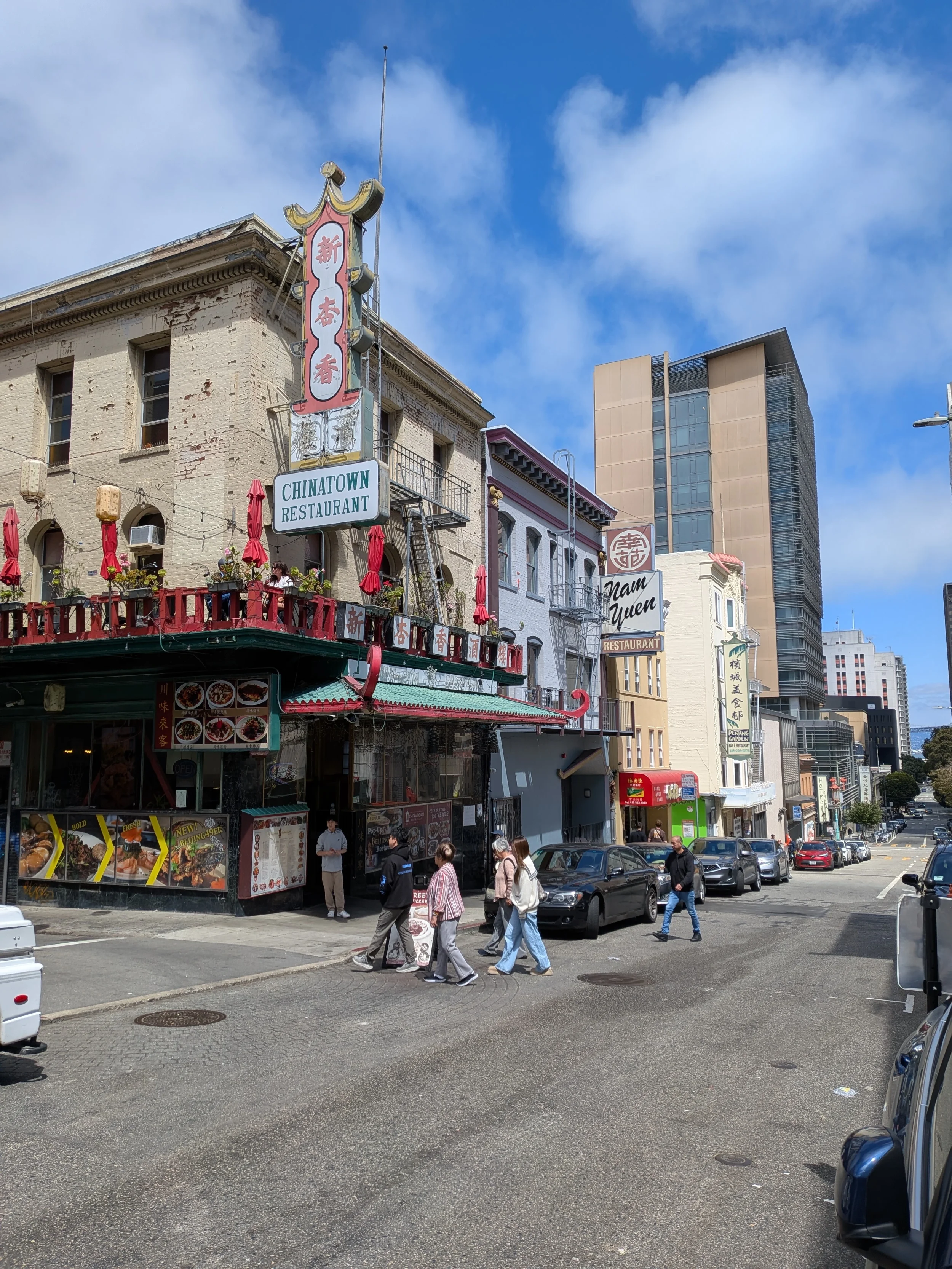 Chinatown Restaurant as seen from Washington Street.