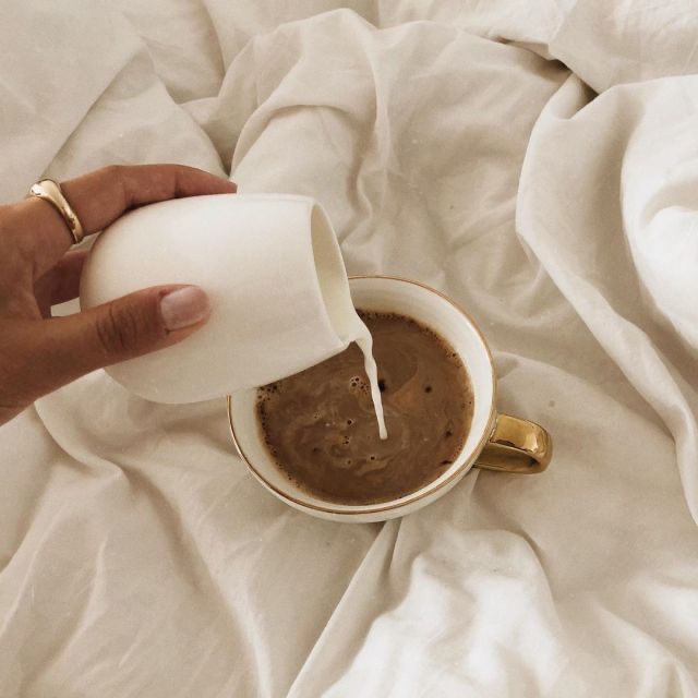 coffee black girl morning