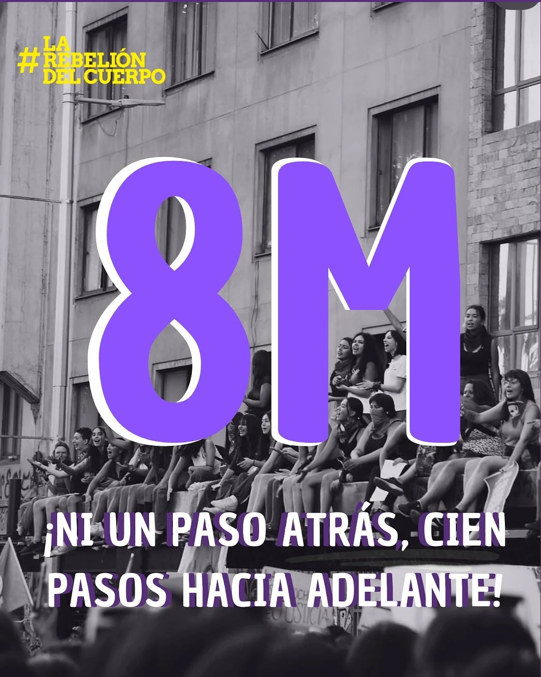 📢 Salimos nuevamente a las calles m&aacute;s unidas que nunca a gritar fuerte y claro: &iexcl;NI UN PASO ATR&Aacute;S,  CIEN PASOS HACIA ADELANTE! ✊💜

📍Lugar: Plaza Dignidad ( Metro baquedano)
📍Si quieres marchar con nosotras nos reuniremos en es