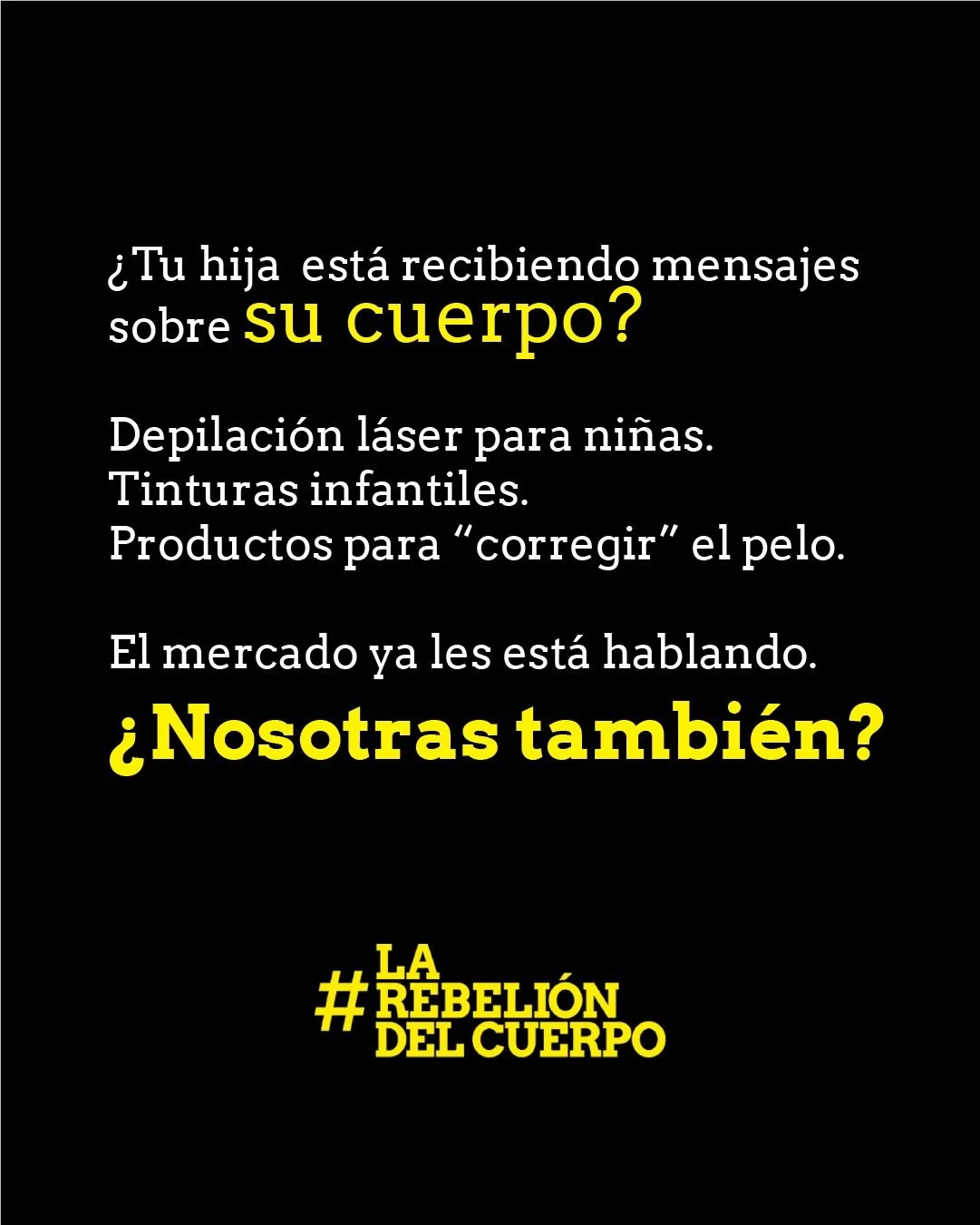 Desde ni&ntilde;as crecemos rodeadas de mensajes que nos ense&ntilde;an que nuestro cuerpo puede ser evaluado, corregido y puesto al servicio de los dem&aacute;s.

Ah&iacute; es donde la violencia simb&oacute;lica empieza a operar, cuando la elecci&o