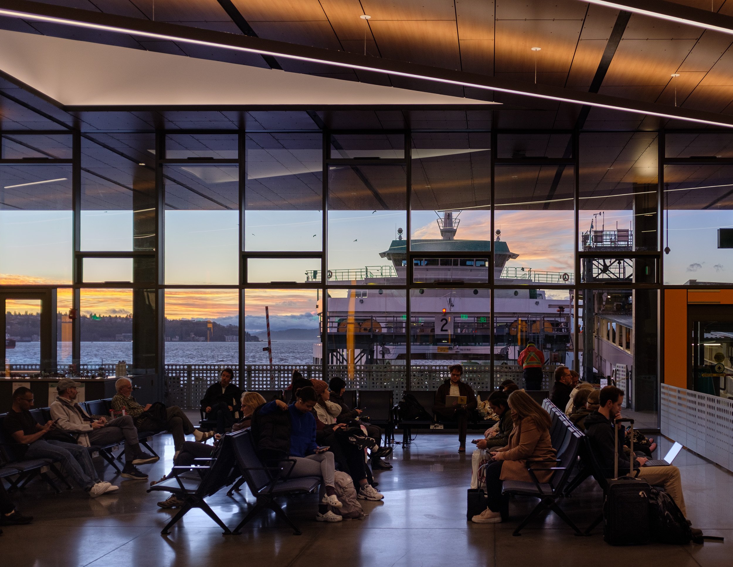 Arthur Art Ross Seattle Ferry Terminal Architecture Photography NBBJ-Interior-Ferry.jpg