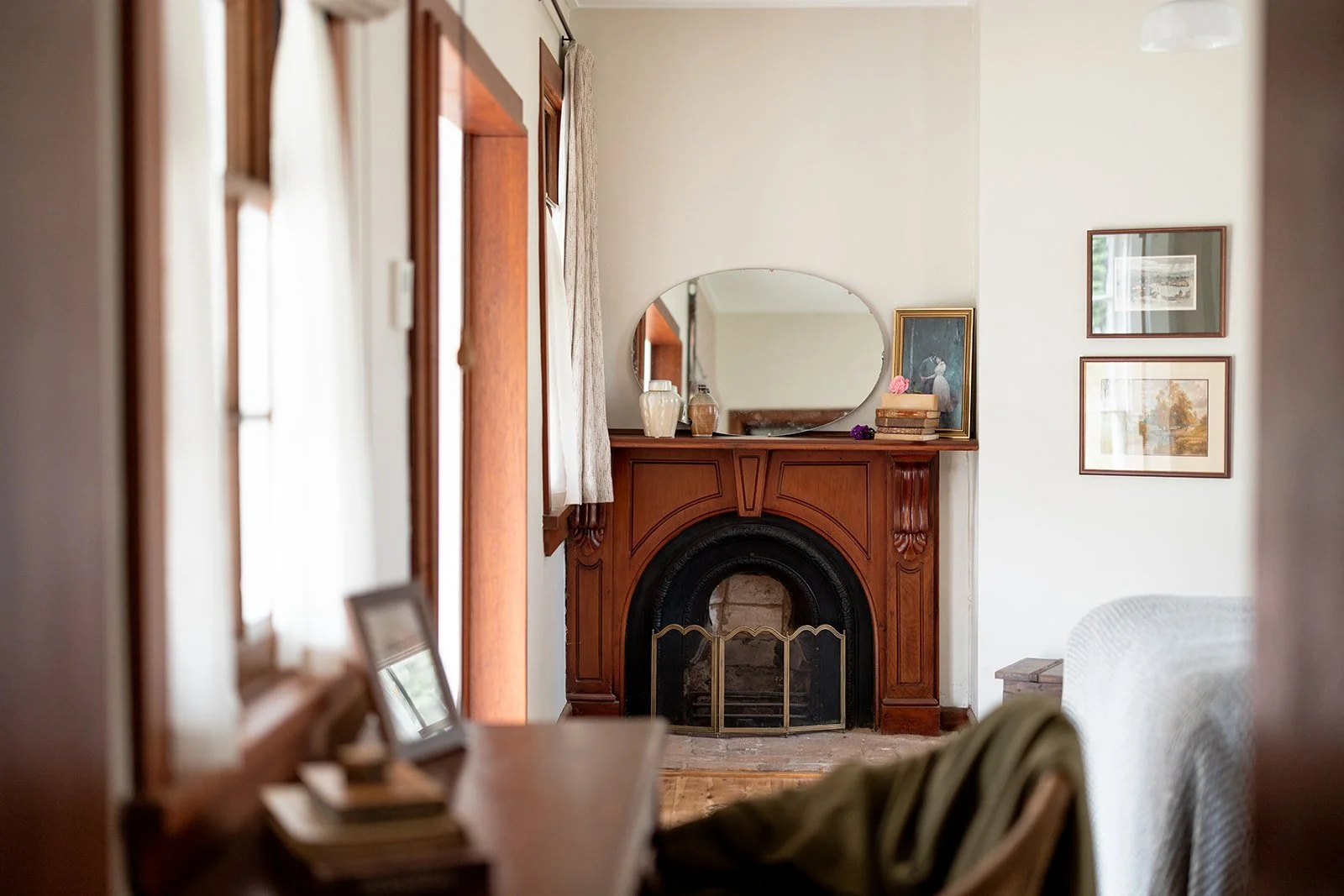 Convict Cookhouse fireplace