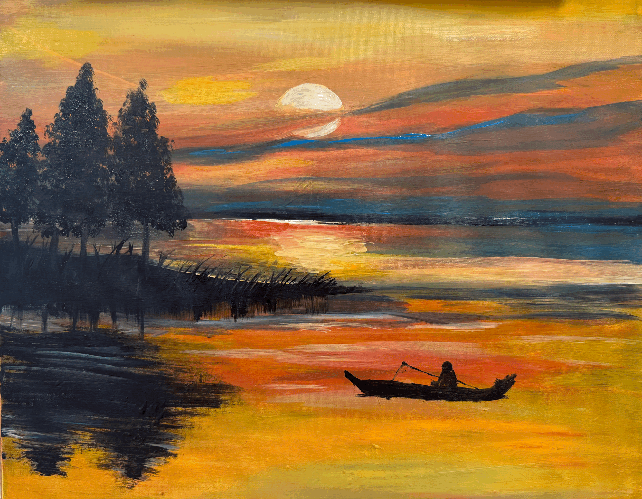 Sunset on the Lake