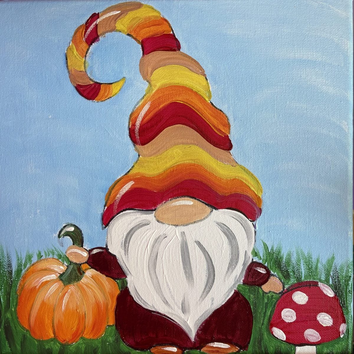 Paint & Sip- Fall Gnome with Arbonne