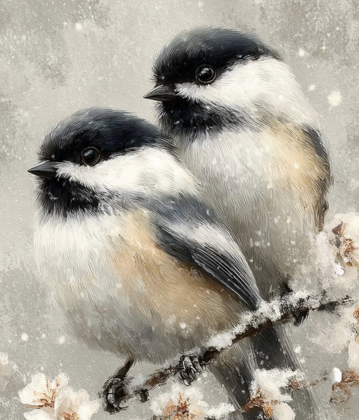 Paint & Sip- Winter Sparrows