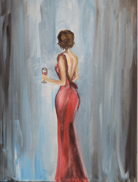 Ladies Night- Lady in Red